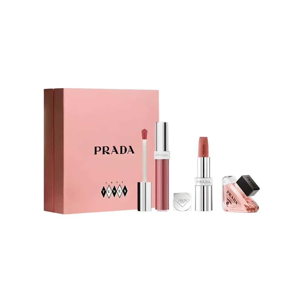 Prada Glass Lip Gloss Matte Lipstick Gift Set 2026