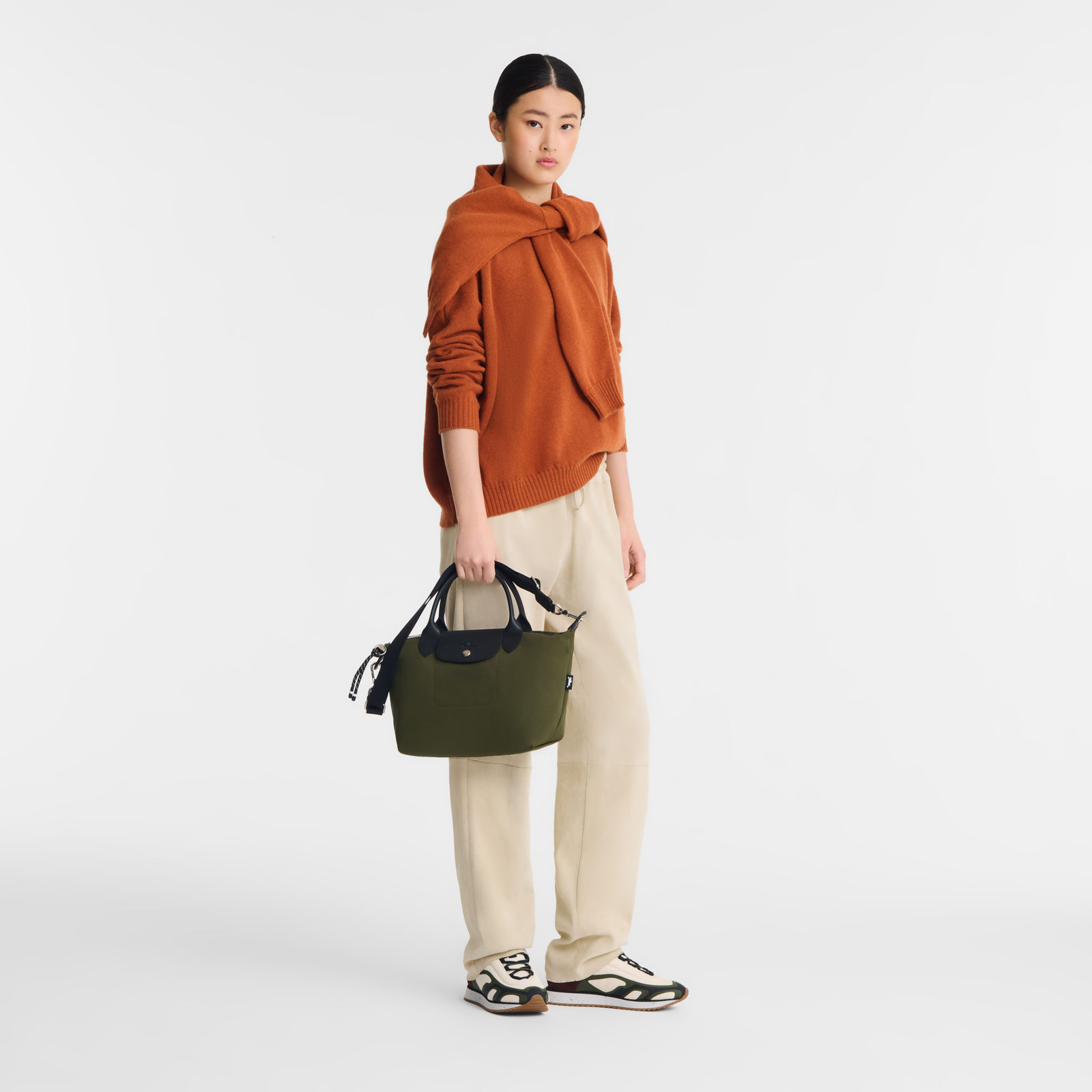 Longchamp Le Pliage Energy S Handbag Khaki
