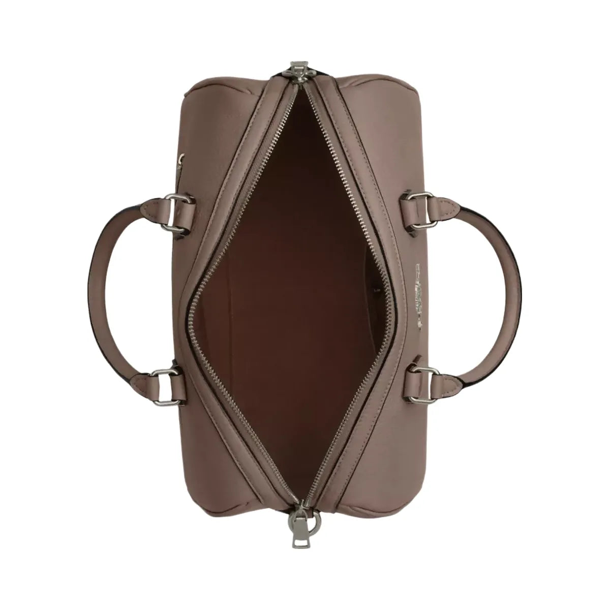 Coach Rowan Large Satchel Bag in Gunmetal Dark Stone