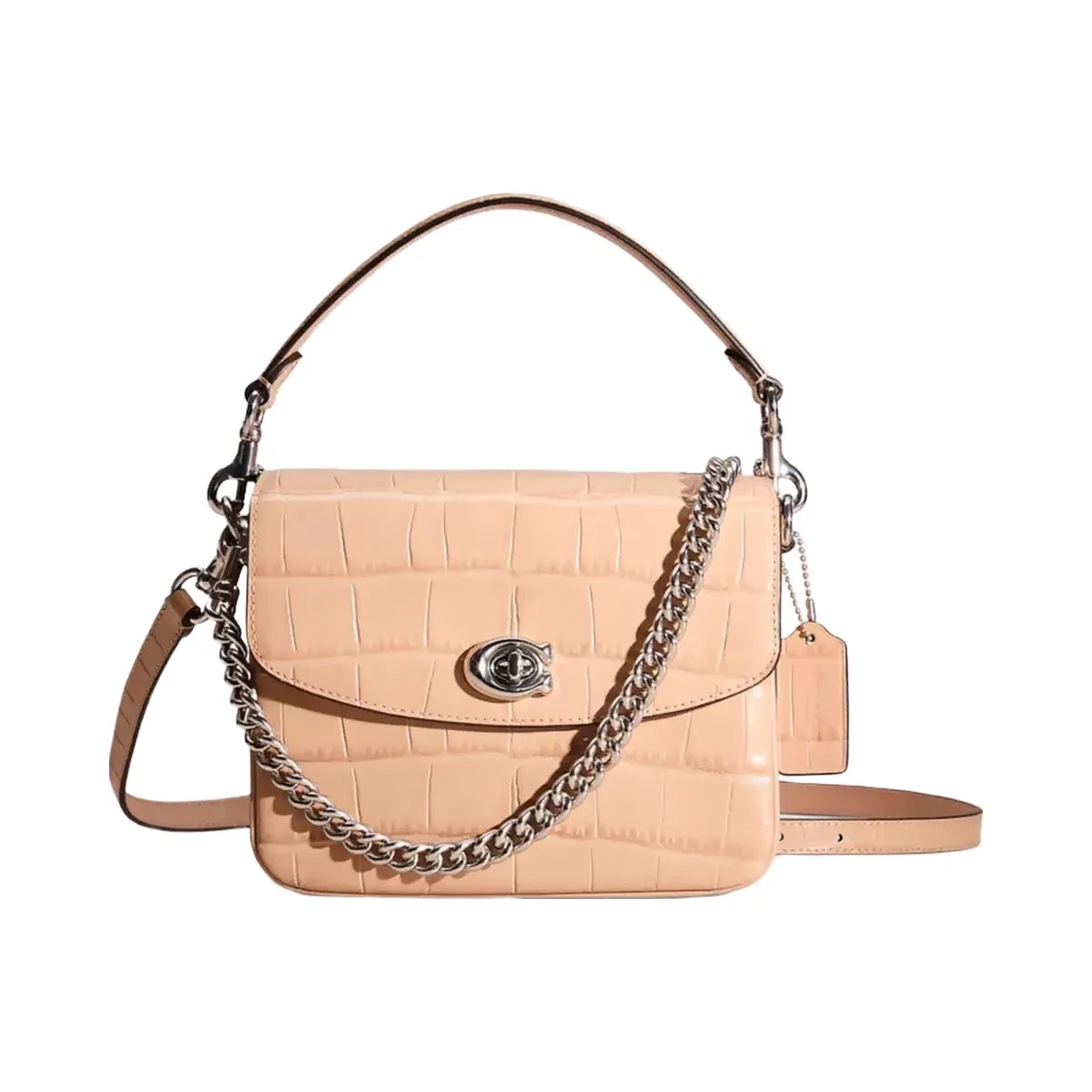 Coach Restored Cassie Crossbody Bag 19 in Silver Buff