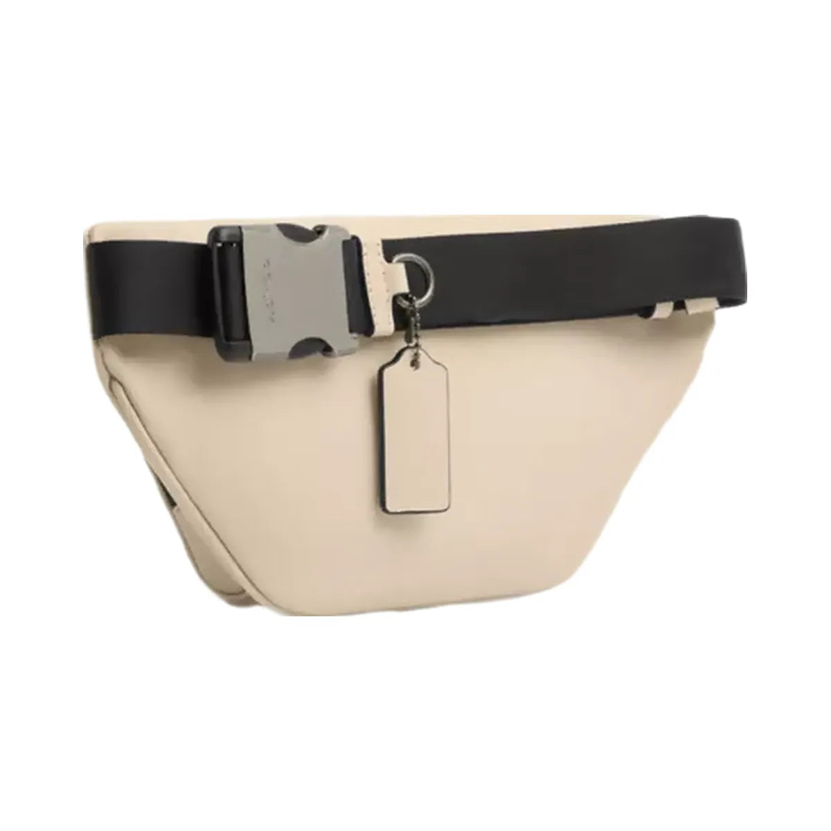 Coach Racer Small Belt Bag in Gunmetal Ivory