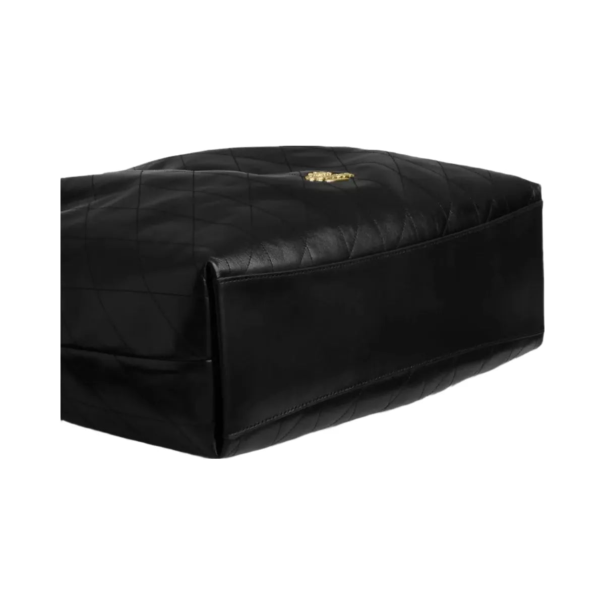 Coach Evelyn Large Shoulder Bag With Quilting in Gold Black