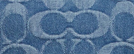 Small Tour Tote Bag In Signature Denim
