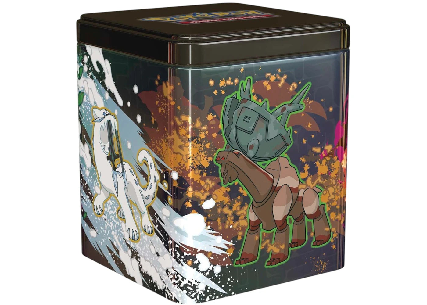 2025 Pokemon Scarlet & Violet Treasures Of Ruin Stacking Tin