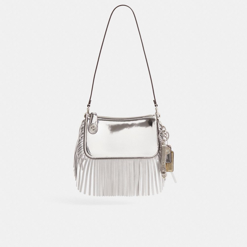 Reloved Penn Shoulder Bag In Silver Metallic