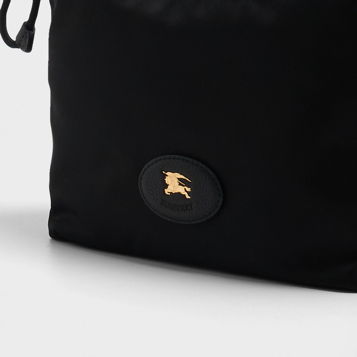 Barreled Midi Black Pouch