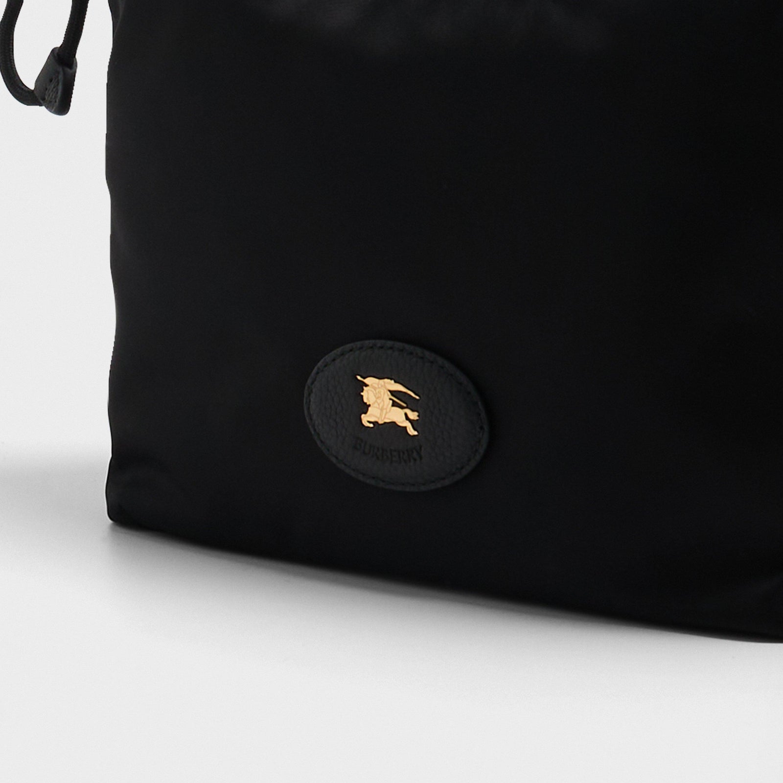 Barreled Midi Black Pouch
