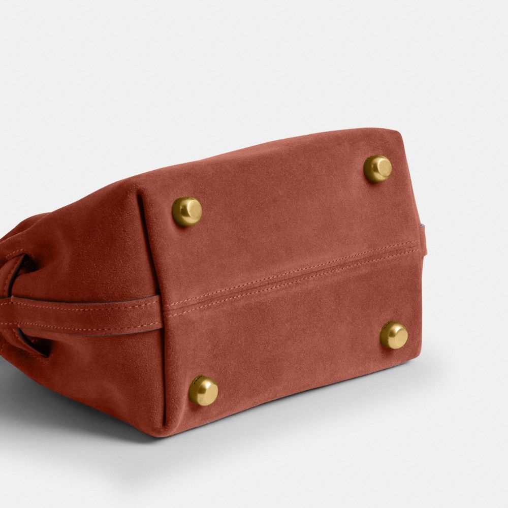 Coach Soft Empire Carryall Bag 21 Brass Clay
