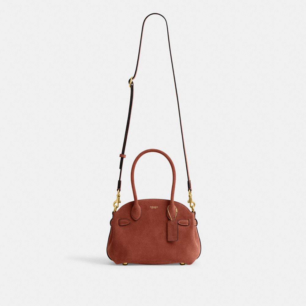 Coach Soft Empire Carryall Bag 21 Brass Clay