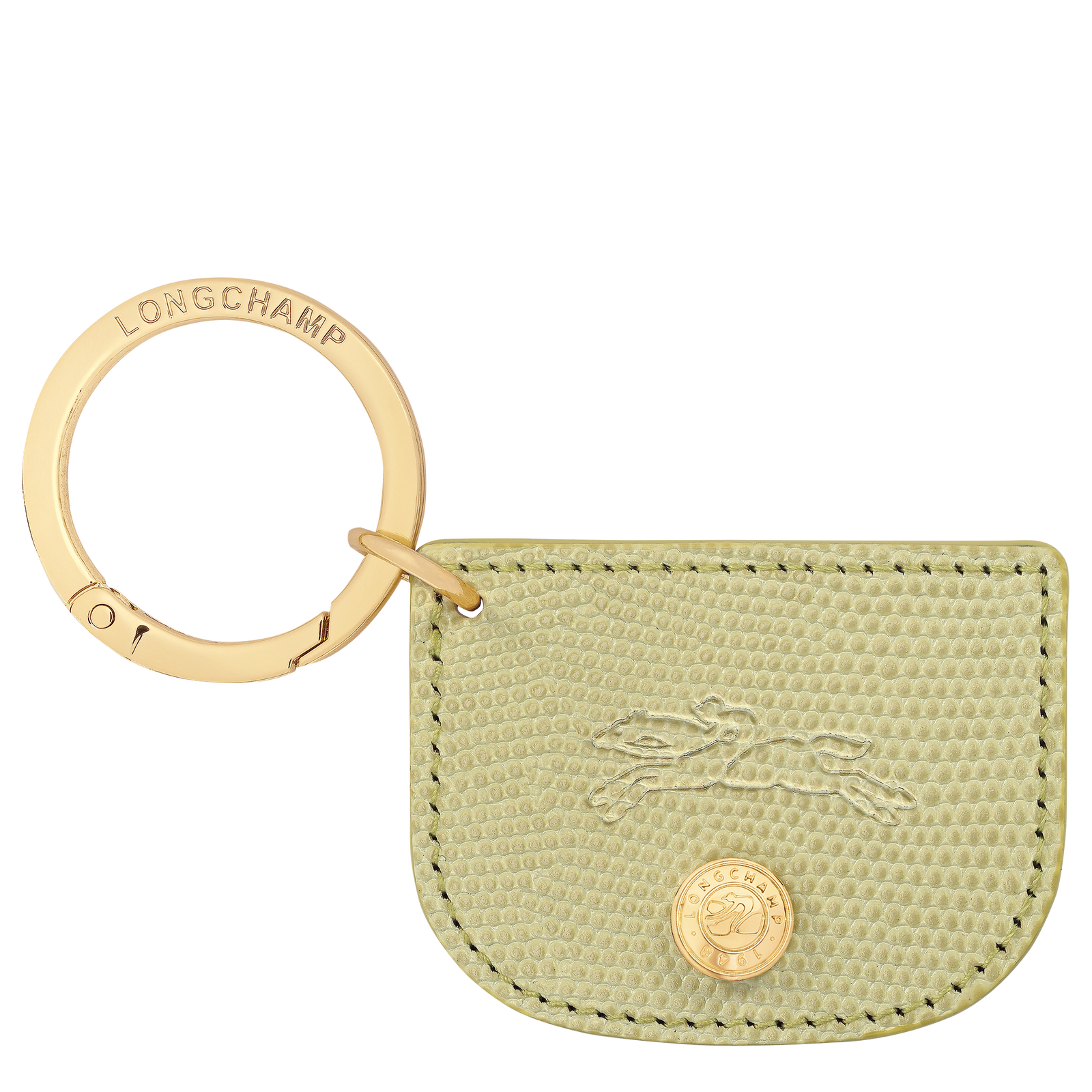 Longchamp Épure Key ring Pistachio