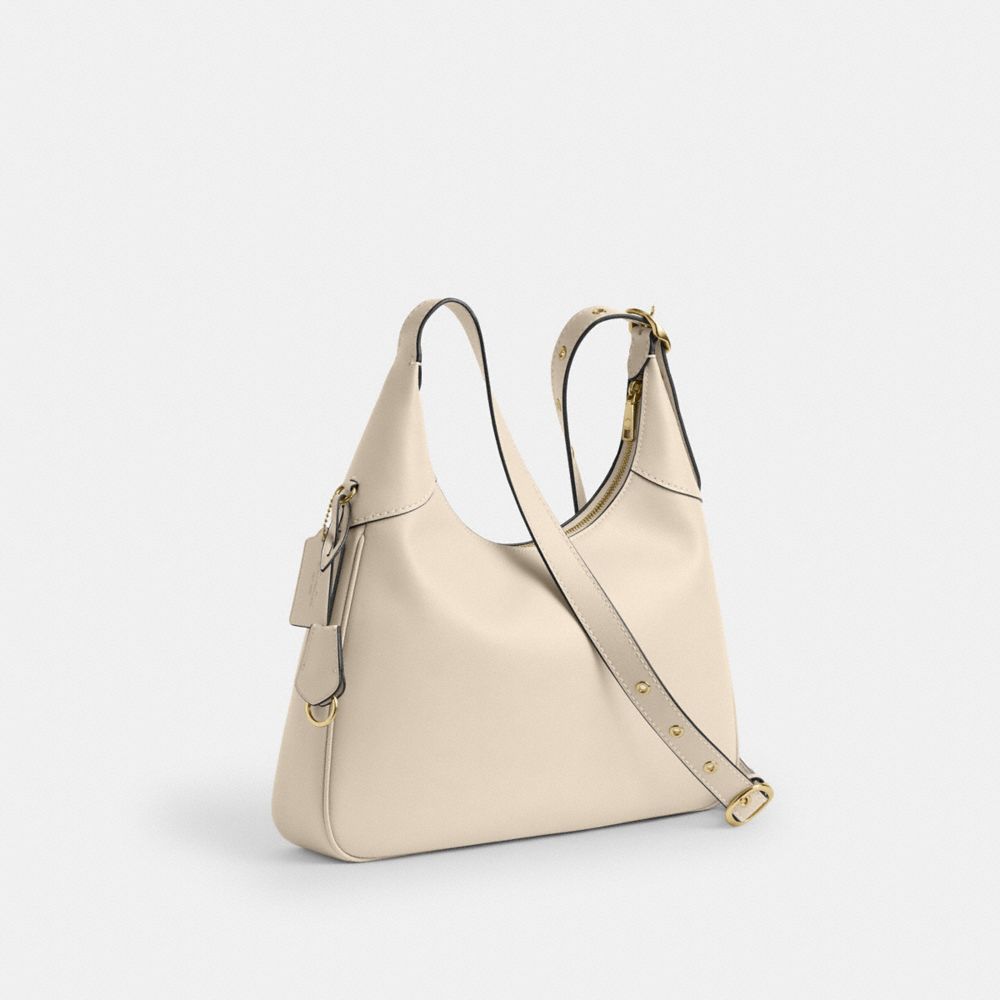 Coach Ella Shoulder Bag Gold Oat