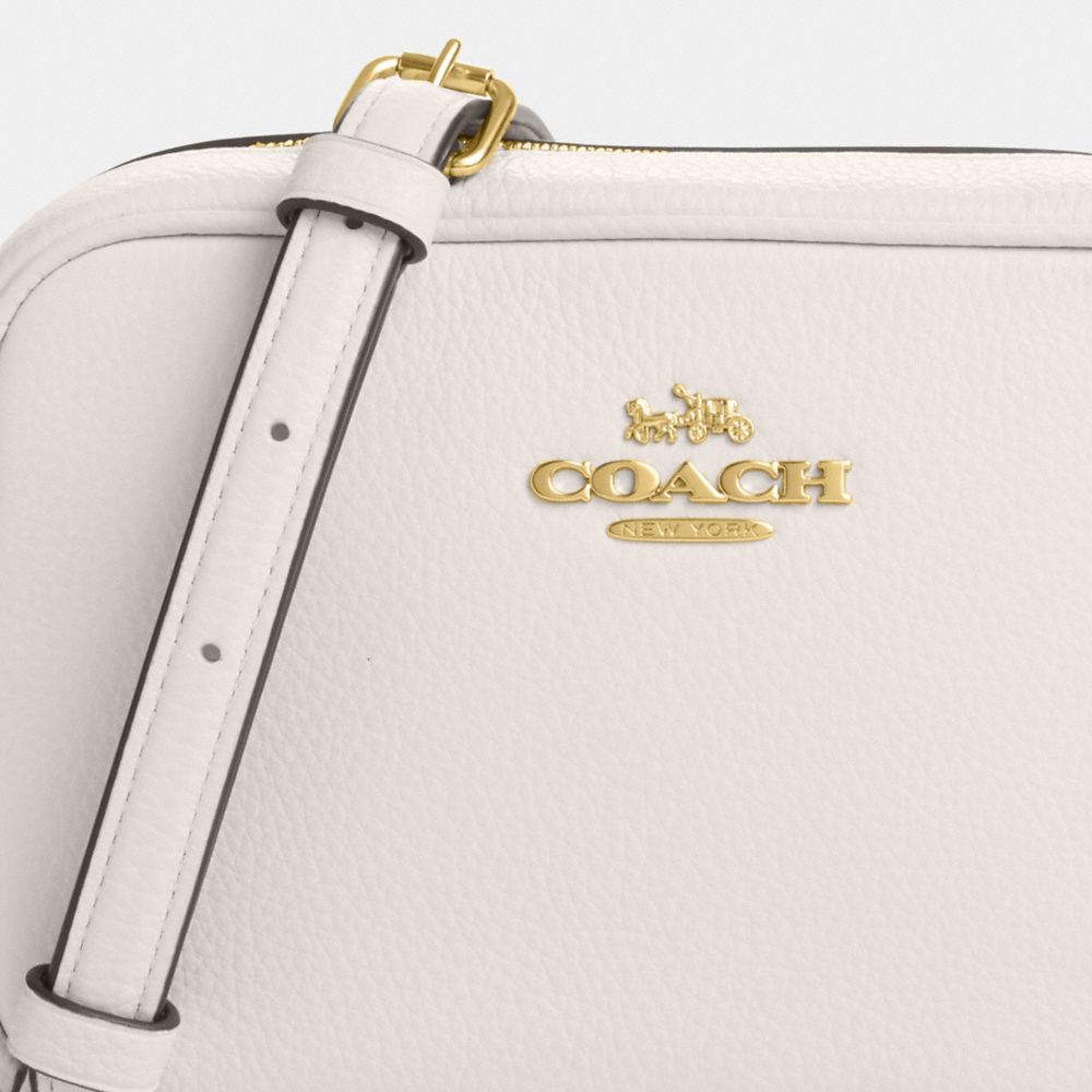 Coach Mini Jamie Camera Bag Gold Chalk