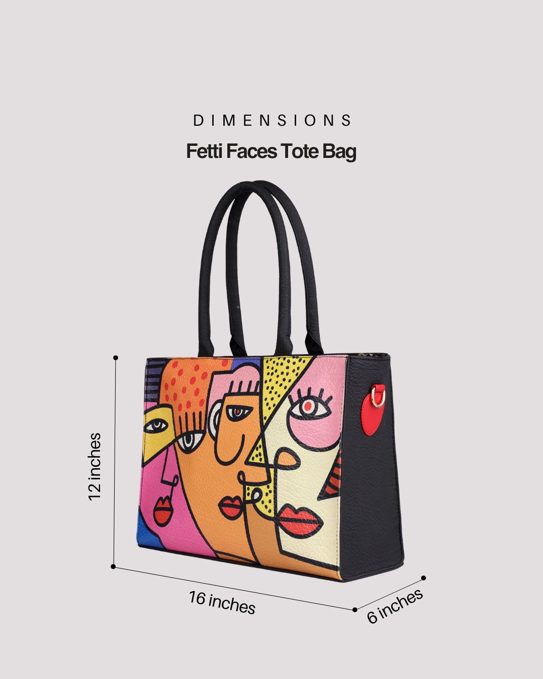 Fetti Faces Tote Bag OG