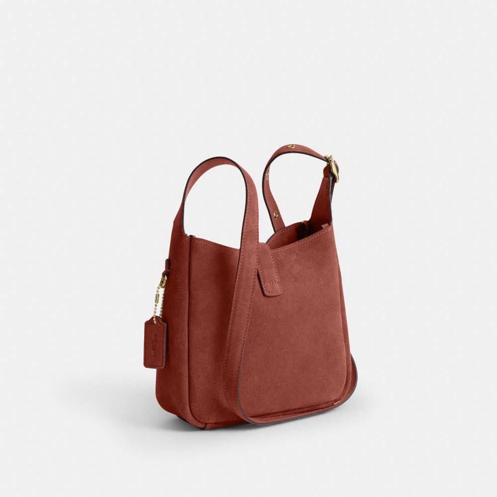Coach Hadley Mini Crossbody Bag Gold Clay