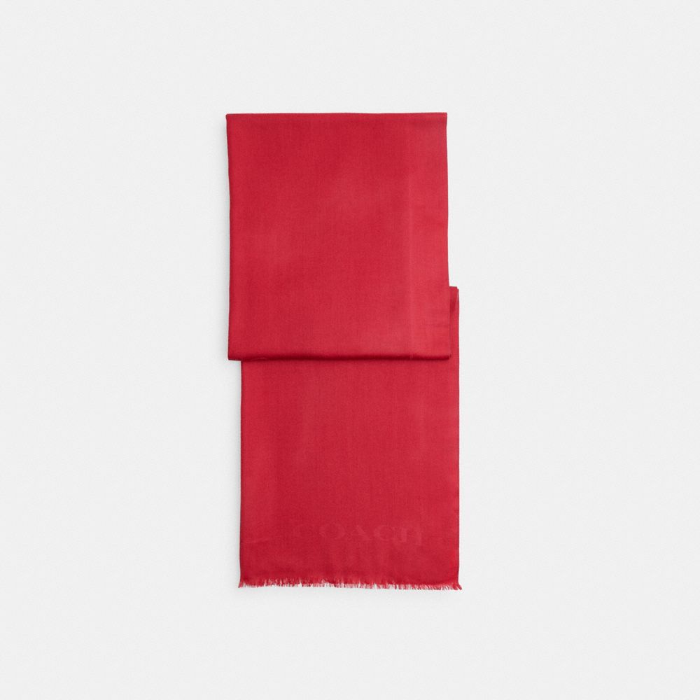 Coach Jumbo Horse And Carriage Wrap Enamel Red