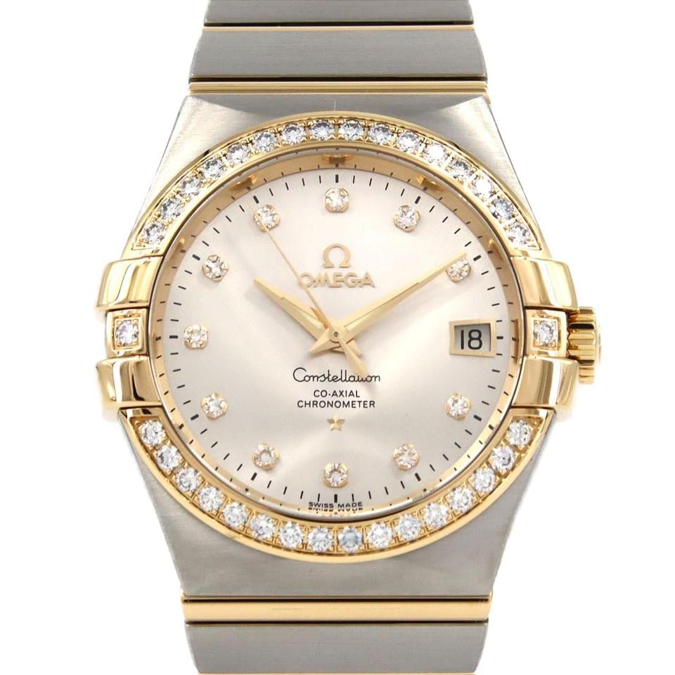 Omega Constellation Ladies[] Omega Constellation YG Combination/D-11 P 123.25.35.20.52.002 SSx YG Mechanic...