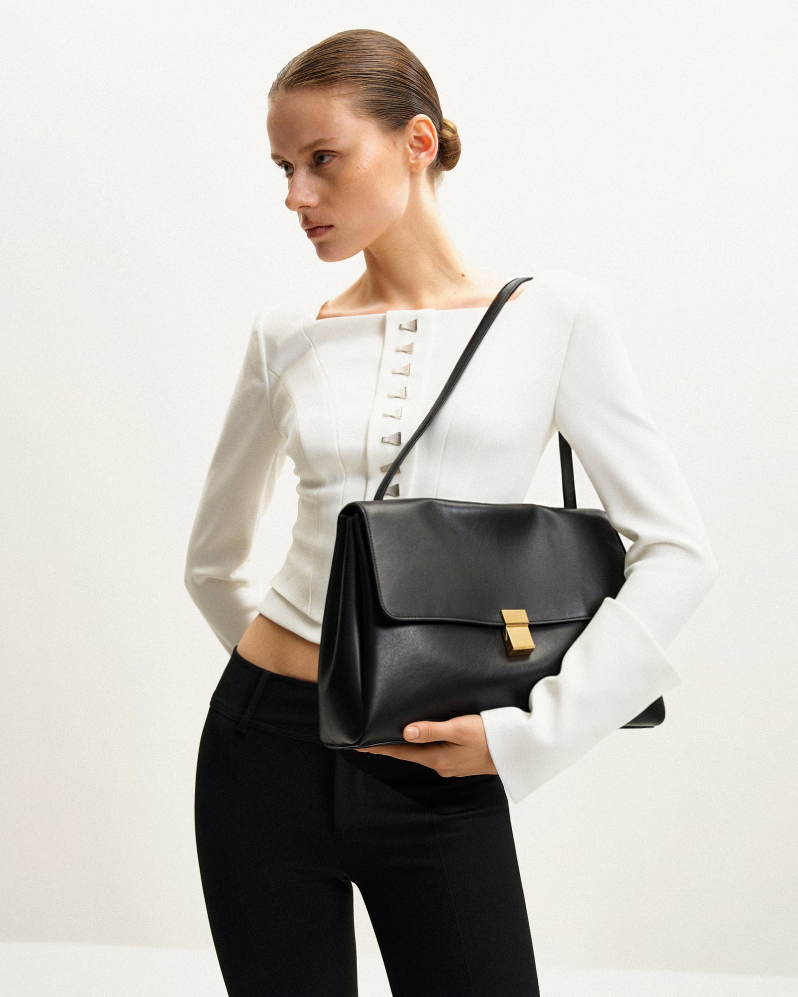 Hilary Shoulder Bag - Deep Burgundy