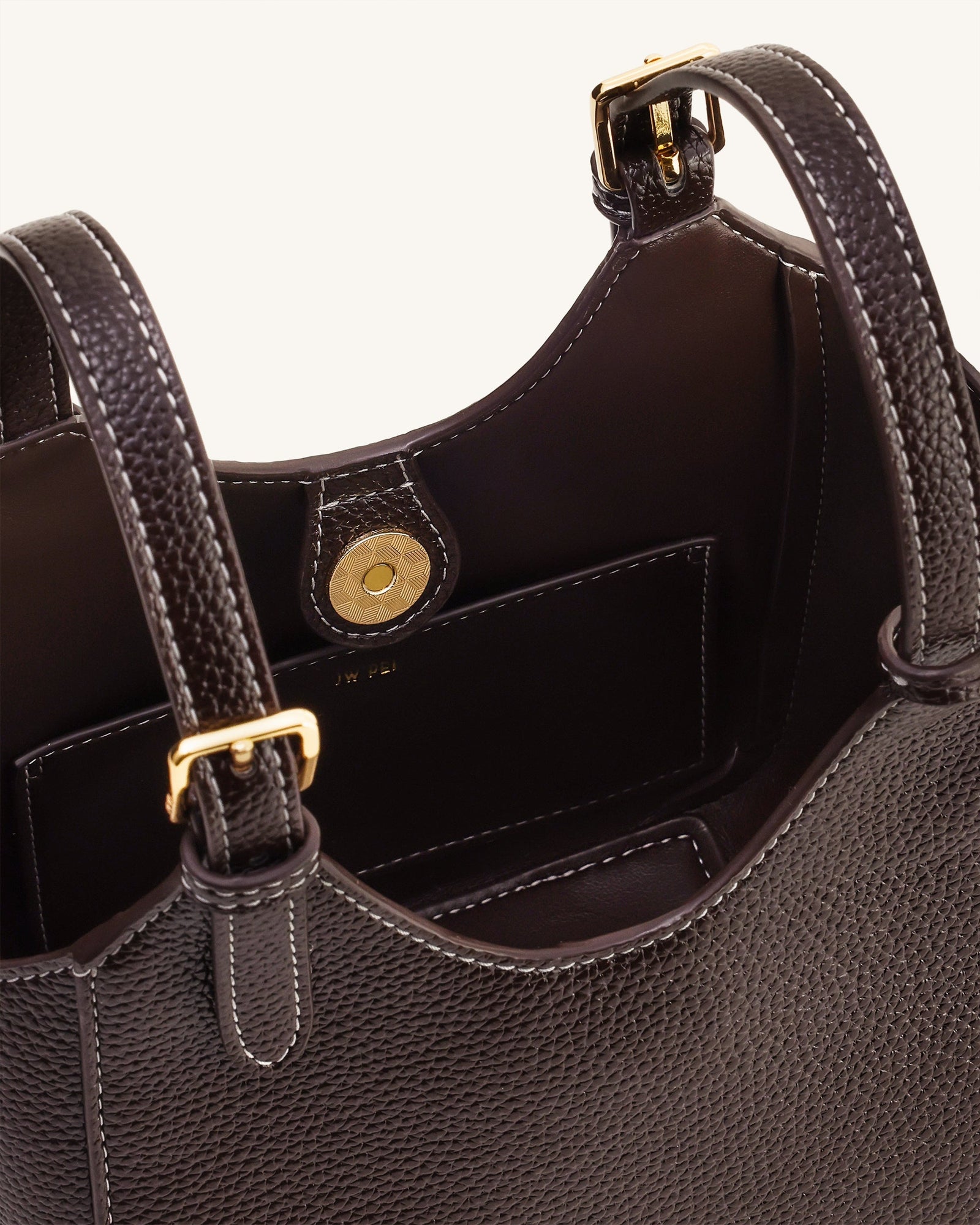 Ines Padlock Tote Bag - Navy