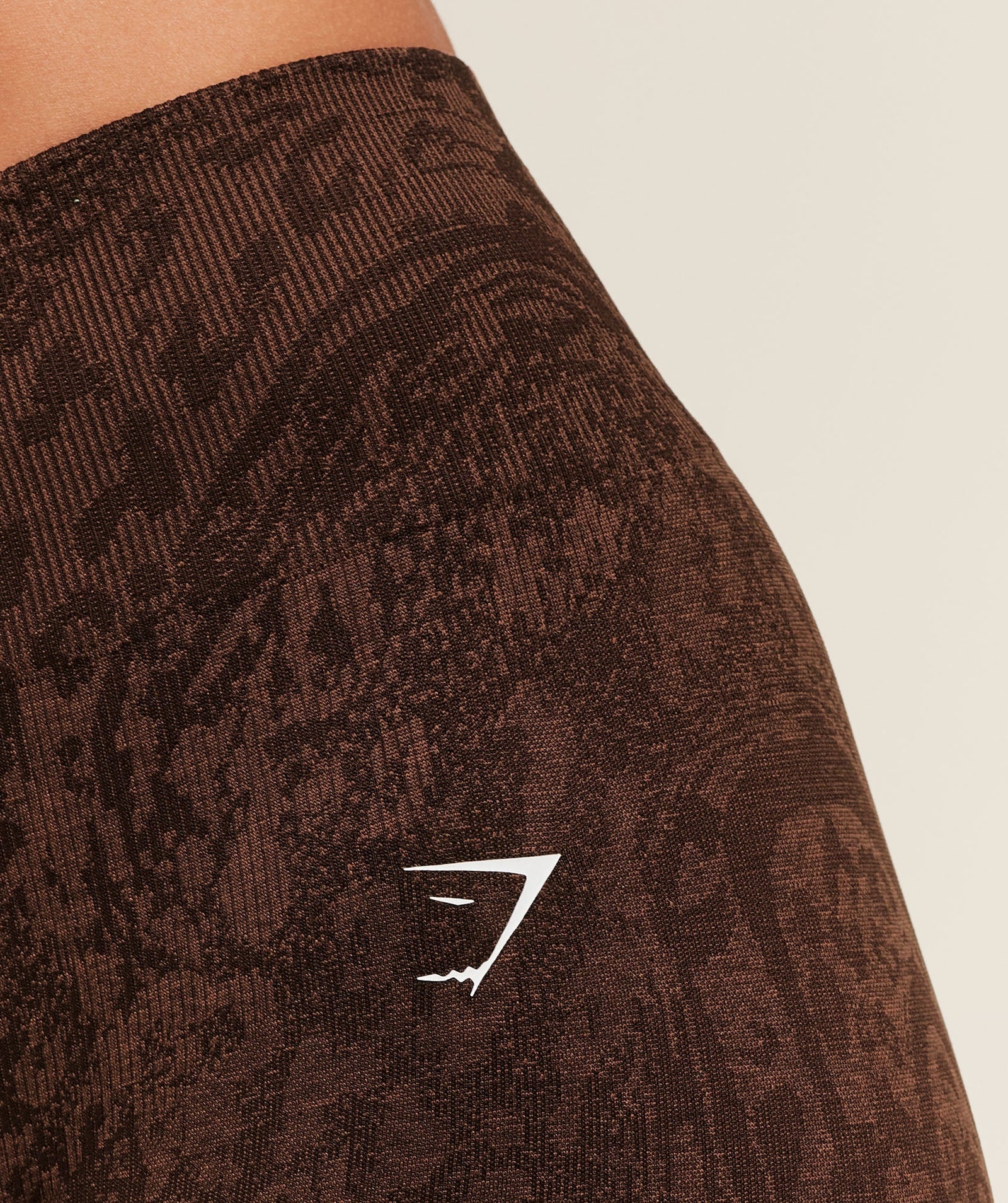 Gymshark Adapt Animal X Whitney Leggings - GS Archive Brown/GS Soft Brown