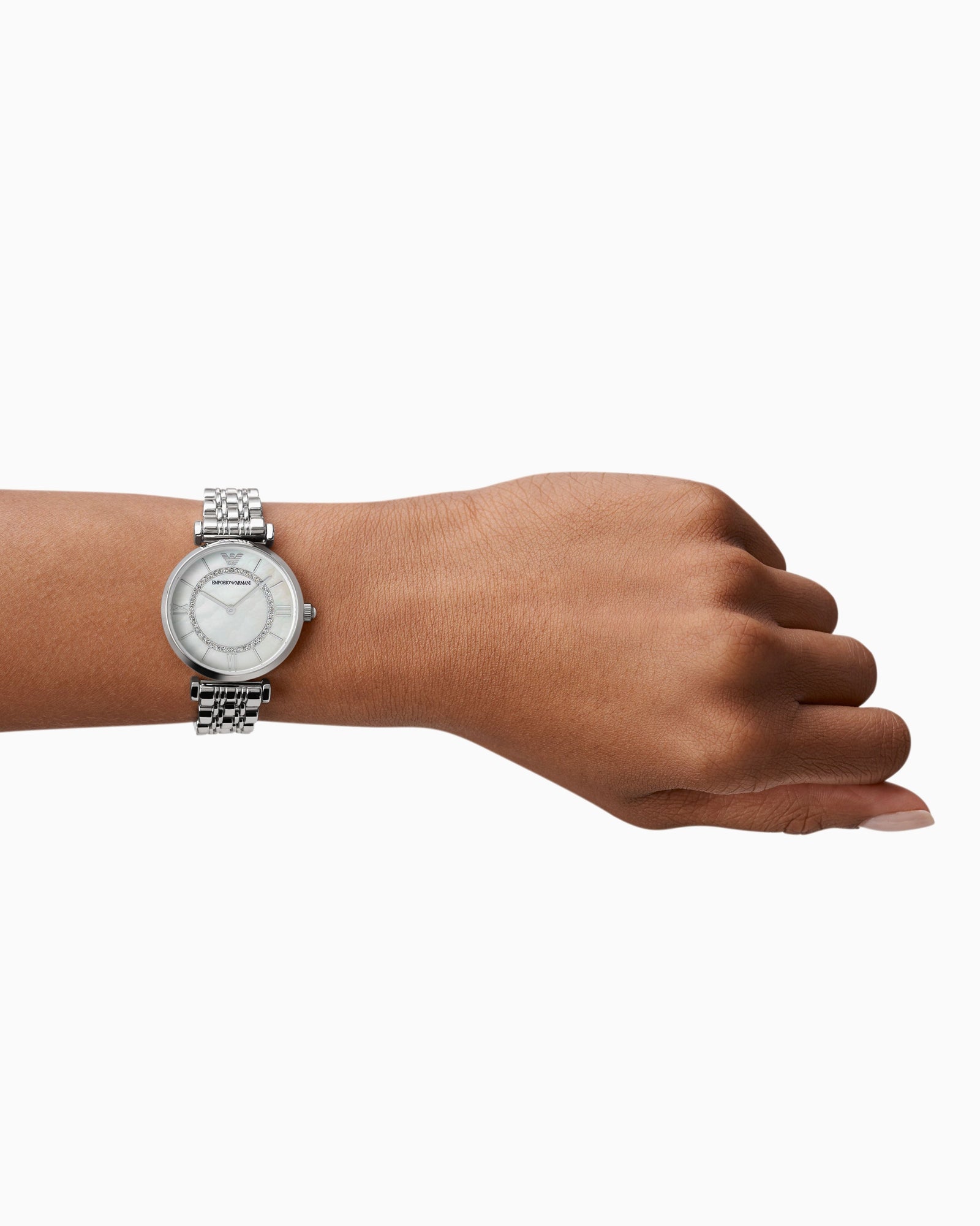 Emporio Armani Women's Two-Hand Stainless Steel Watch