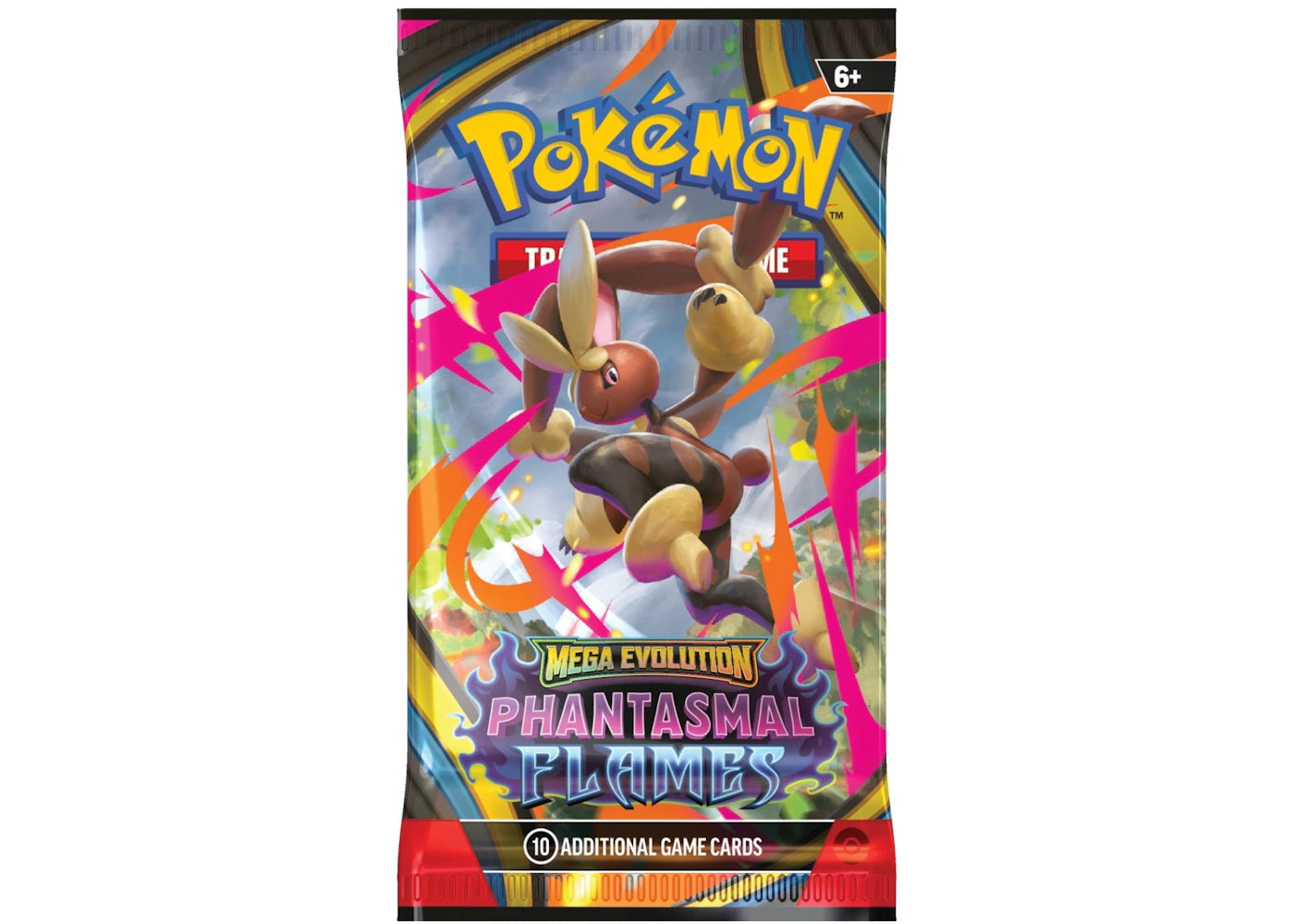 2025 Pokemon Mega Evolution Phantasmal Flames Mega Lopunny Booster Pack