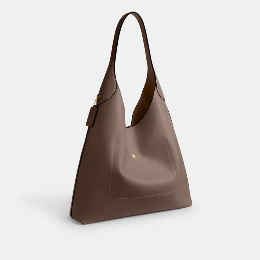 Coach Brooklyn Shoulder Bag 39 Brass Dark Stone