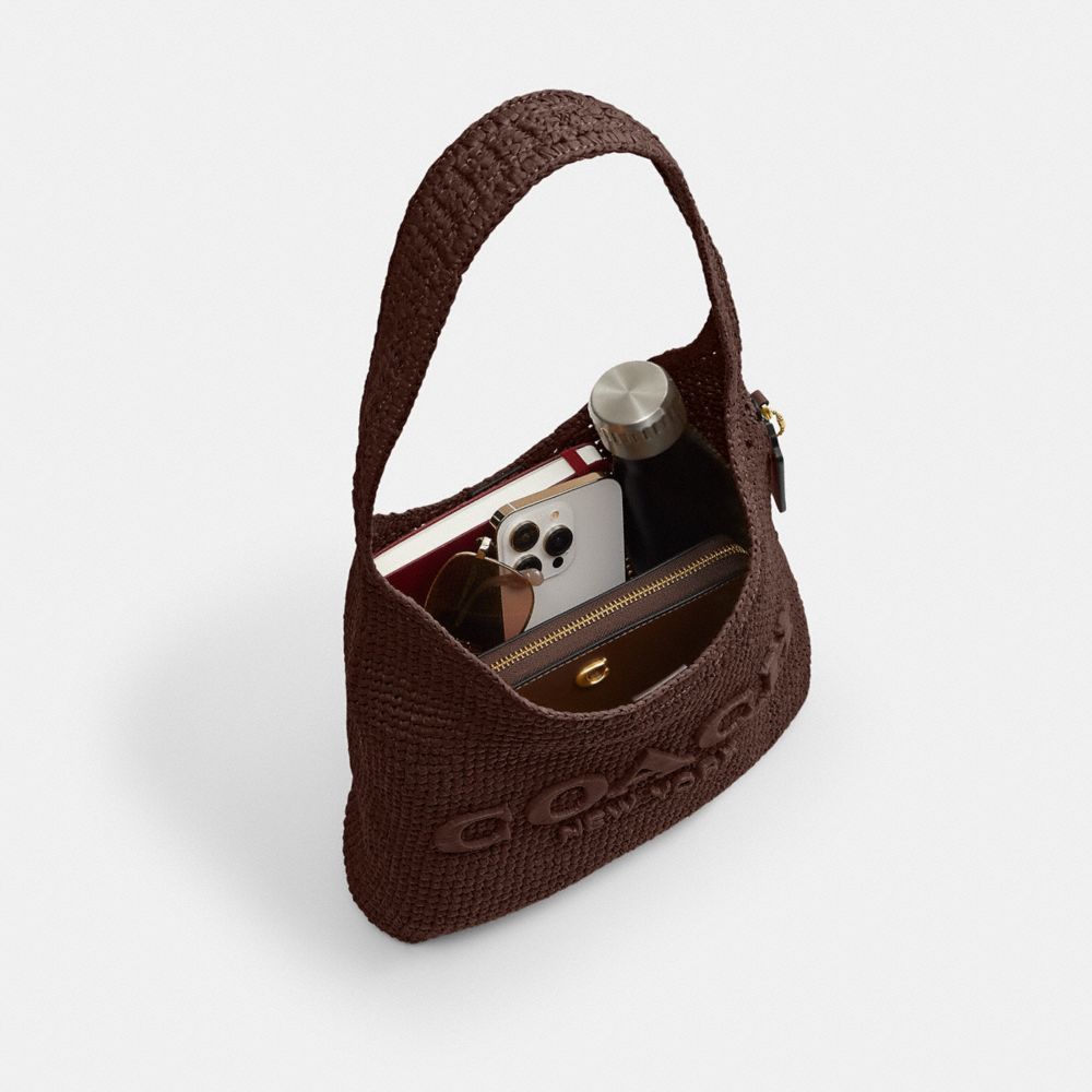 Coach Brooklyn Shoulder Bag 28 Brass Maple