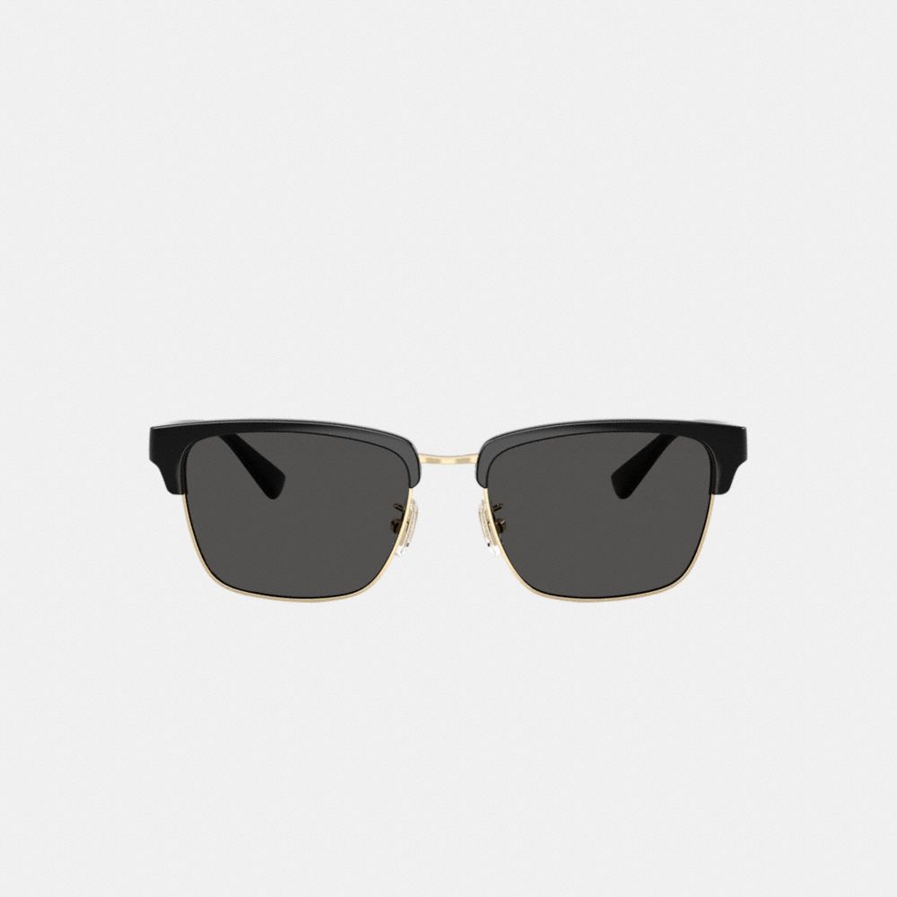Coach Coach Script Square Sunglasses Black
