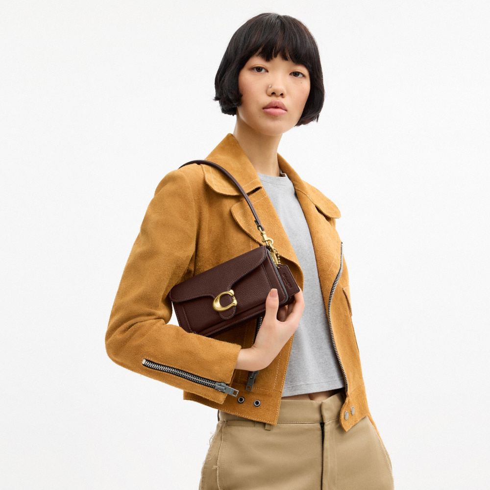 Coach Tabby Shoulder Bag 20 Brass Maple