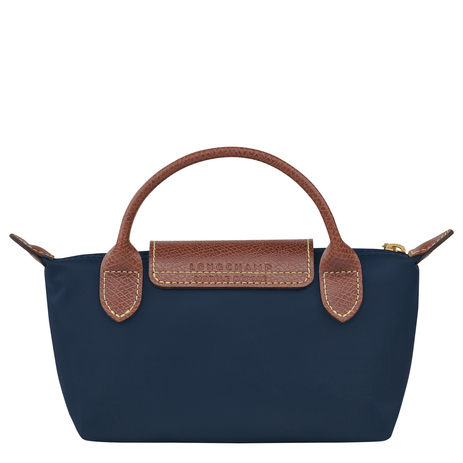 Longchamp Le Pliage Original Pouch with handle Navy