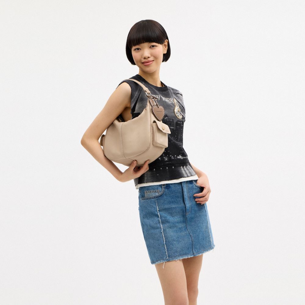 Coach Cargo Shoulder Bag Chino