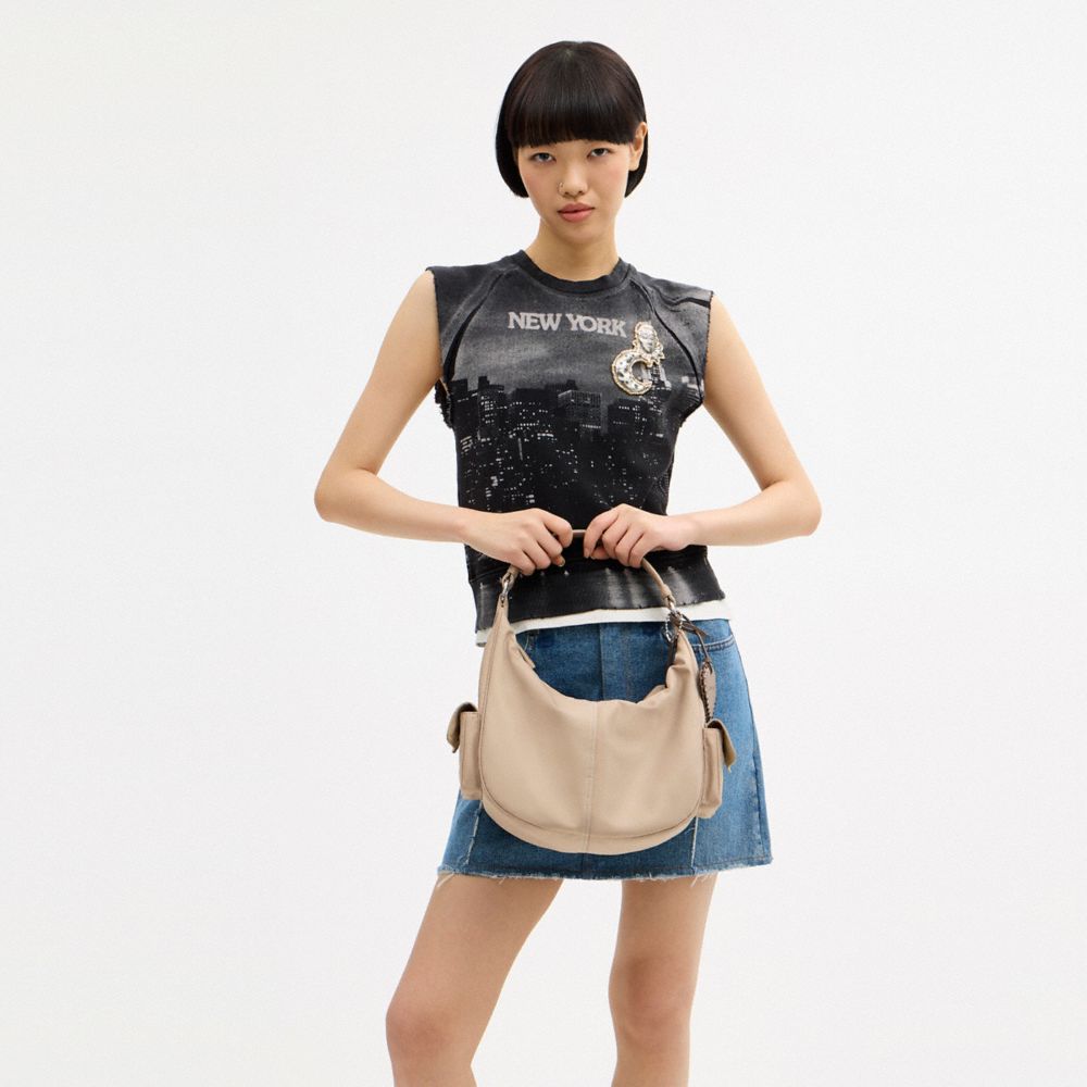Coach Cargo Shoulder Bag Chino