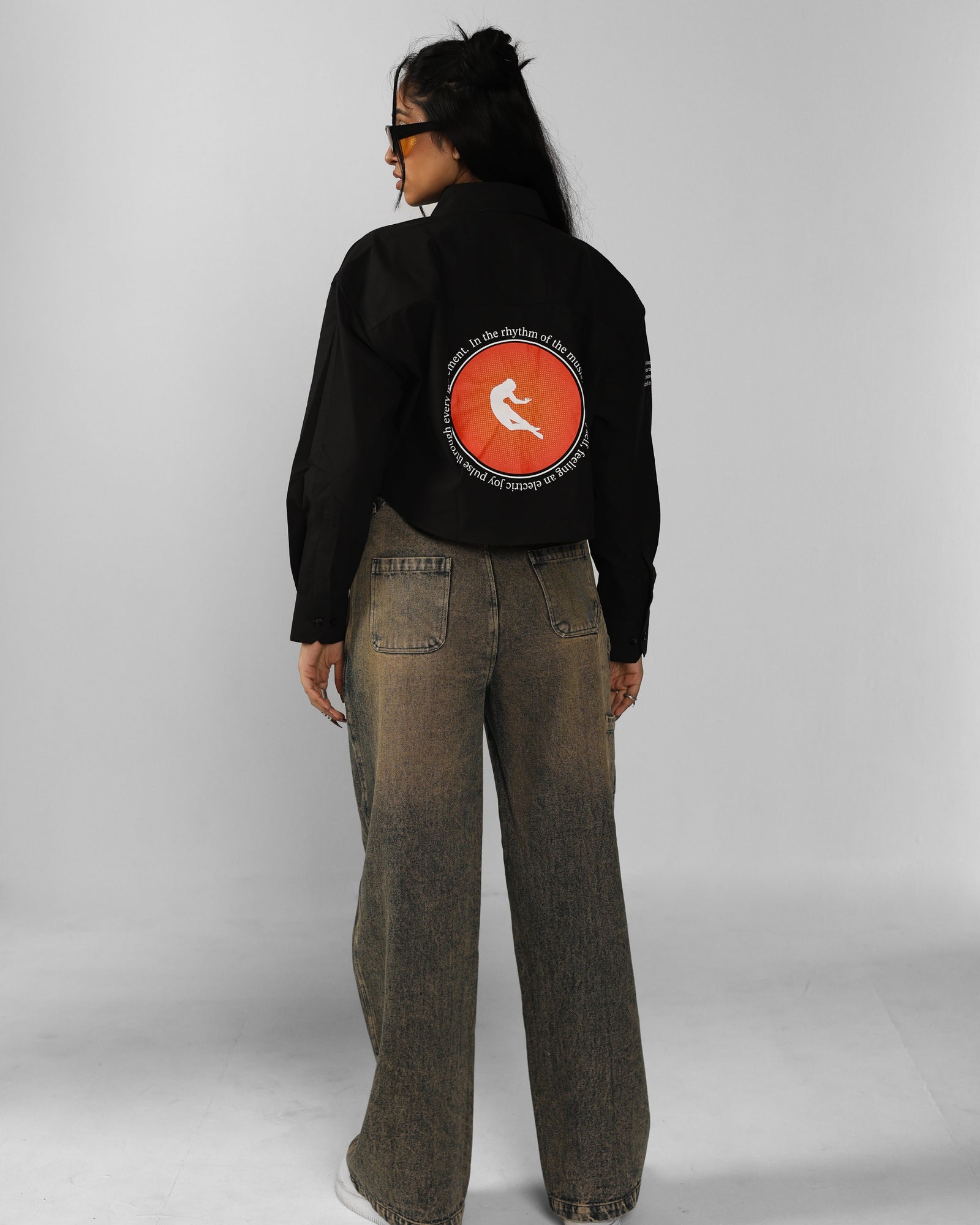 ECSTATIC DANCE WOMEN CROPPED SHIRT