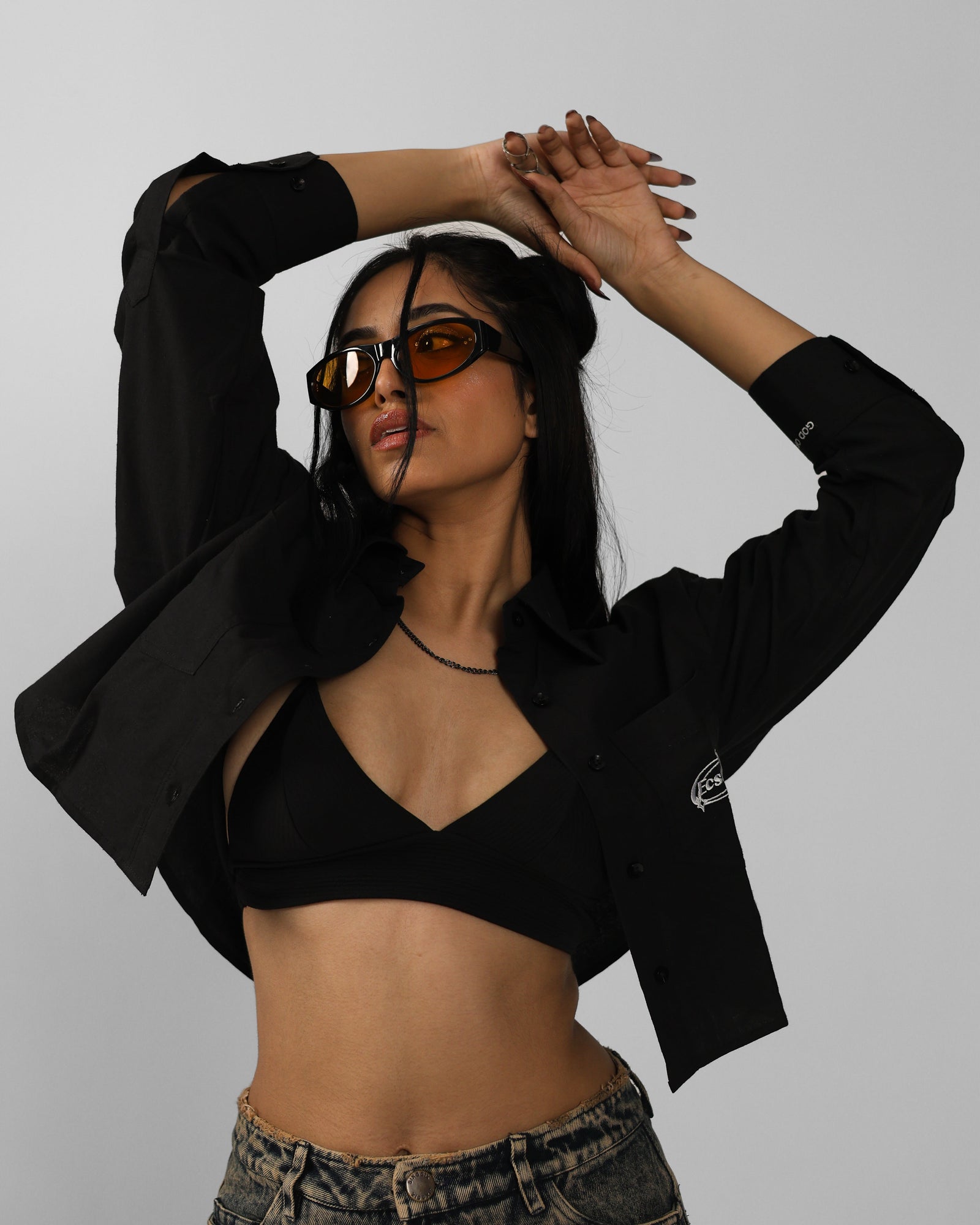 ECSTATIC DANCE WOMEN CROPPED SHIRT