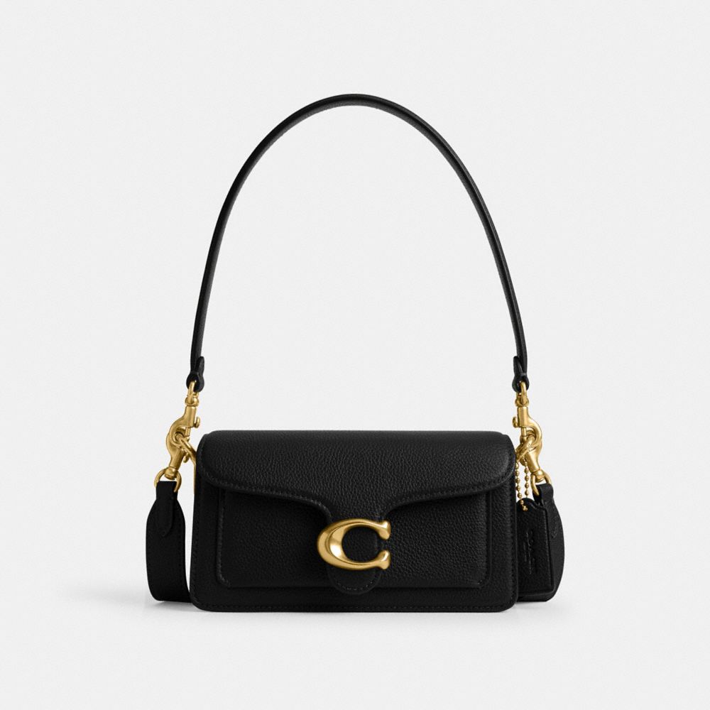 Coach Tabby Shoulder Bag 20 Brass Black