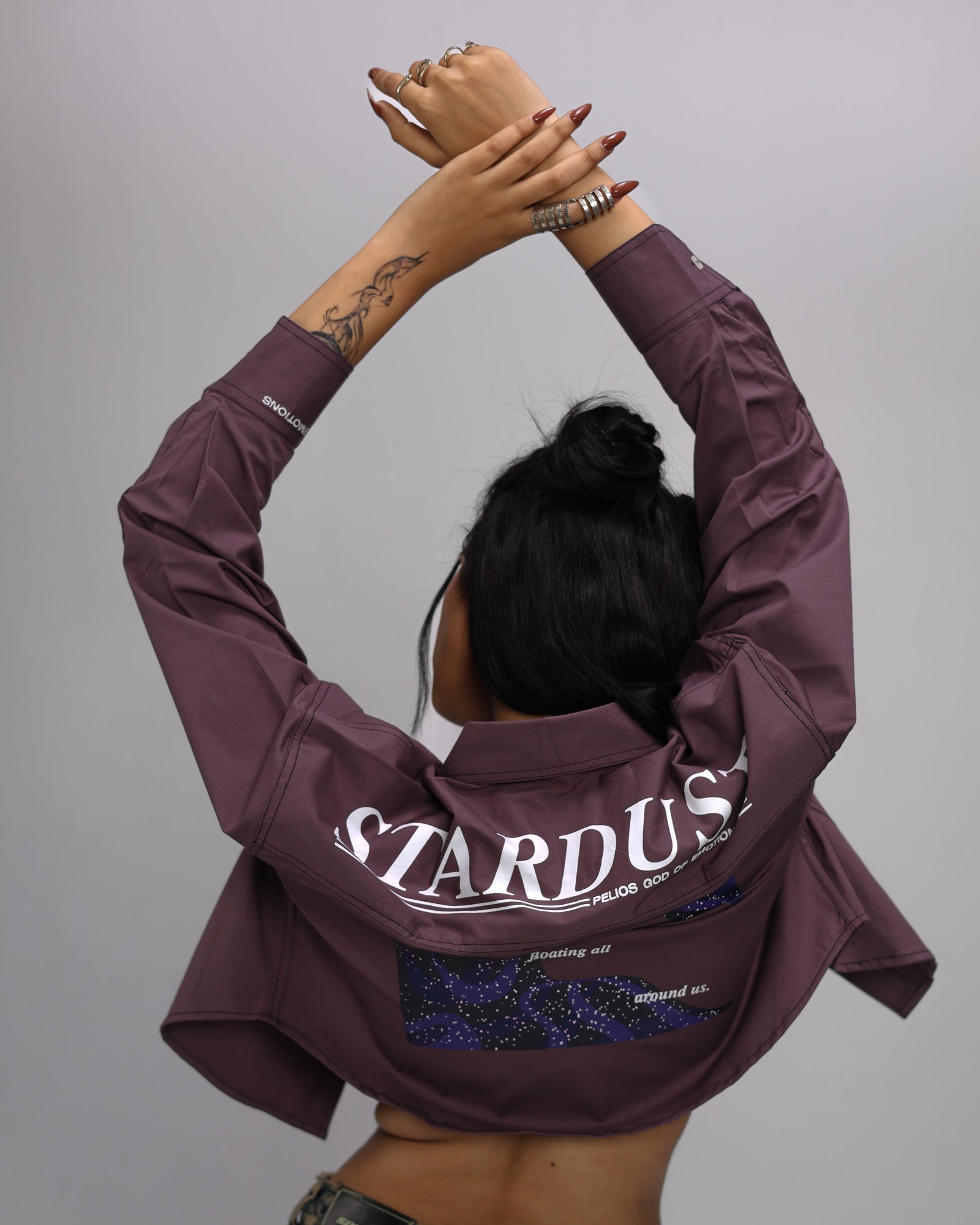 STARDUST WOMEN CROPPED SHIRT