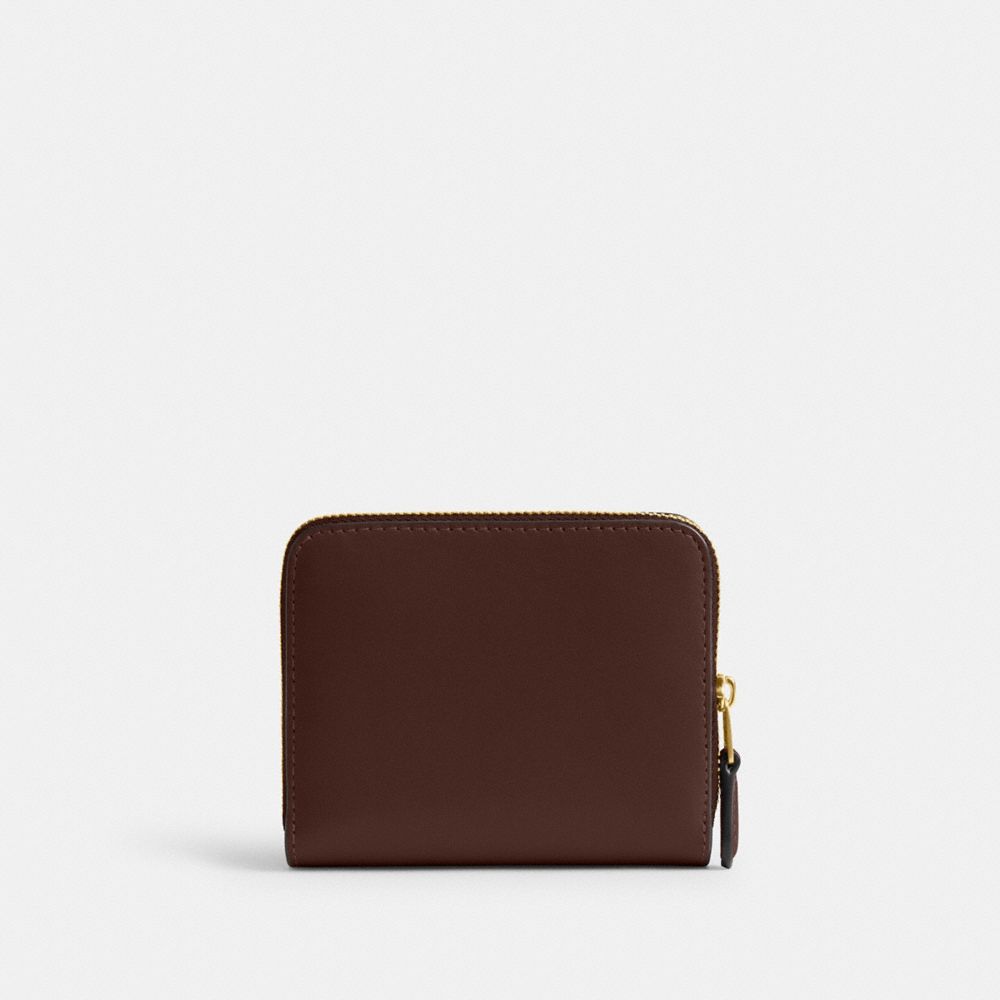 Coach New York Billfold Wallet Brass Maple