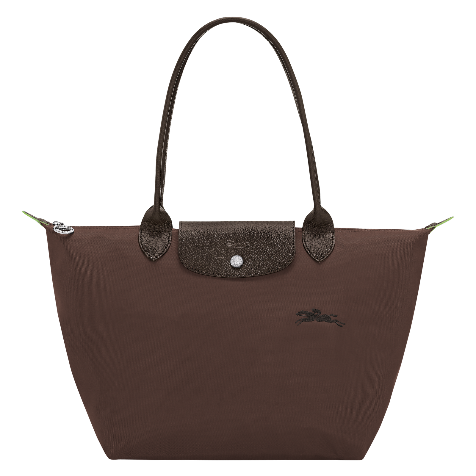 Longchamp Le Pliage Green M Tote bag Mocha