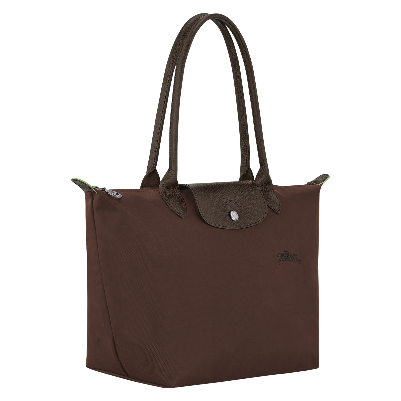 Longchamp Le Pliage Green M Tote bag Mocha