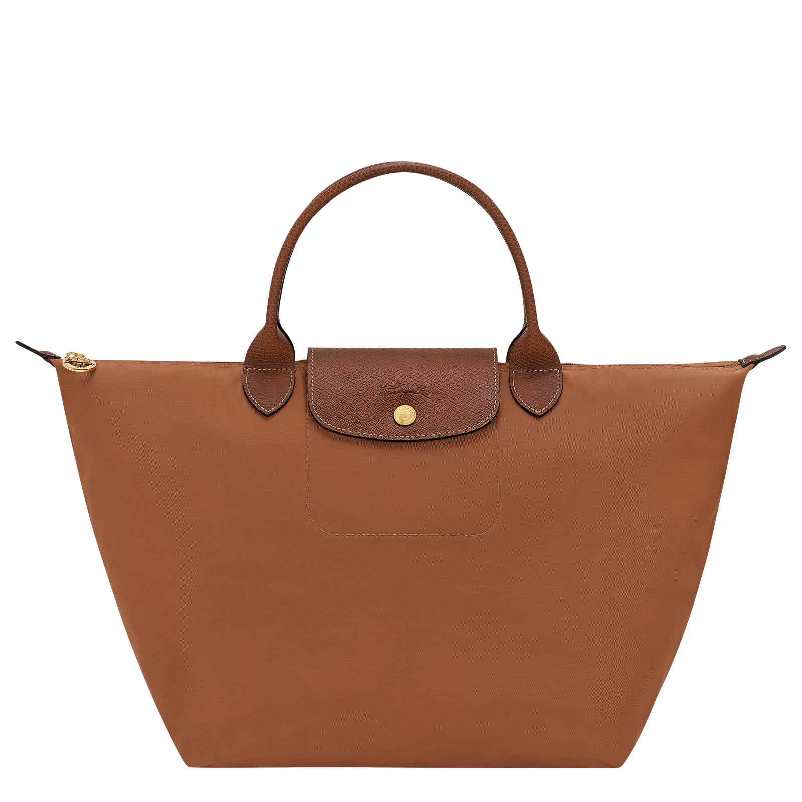 Longchamp Le Pliage Original M Handbag Cognac