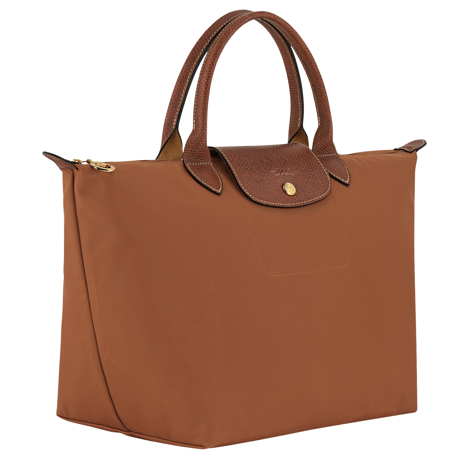 Longchamp Le Pliage Original M Handbag Cognac