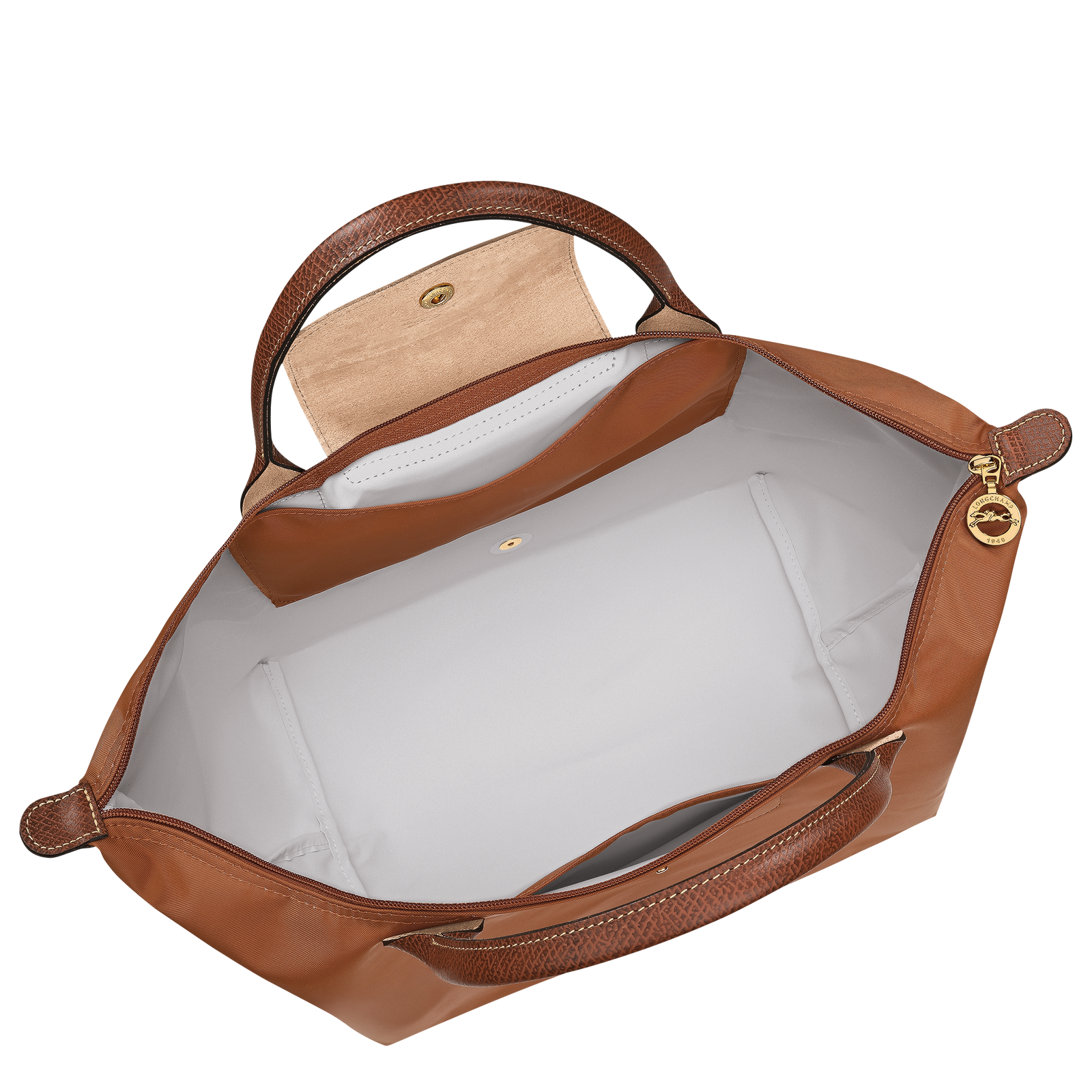 Longchamp Le Pliage Original M Handbag Cognac