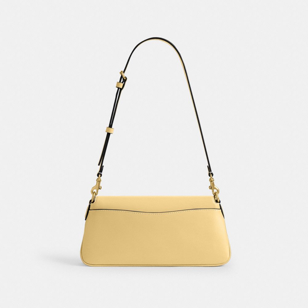 Coach Jet Shoulder Bag Brass Vanilla