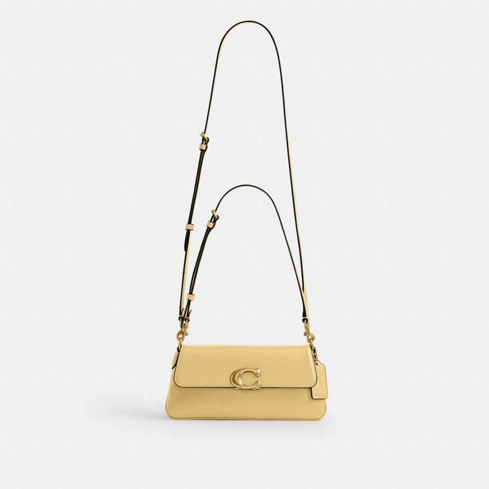Coach Jet Shoulder Bag Brass Vanilla