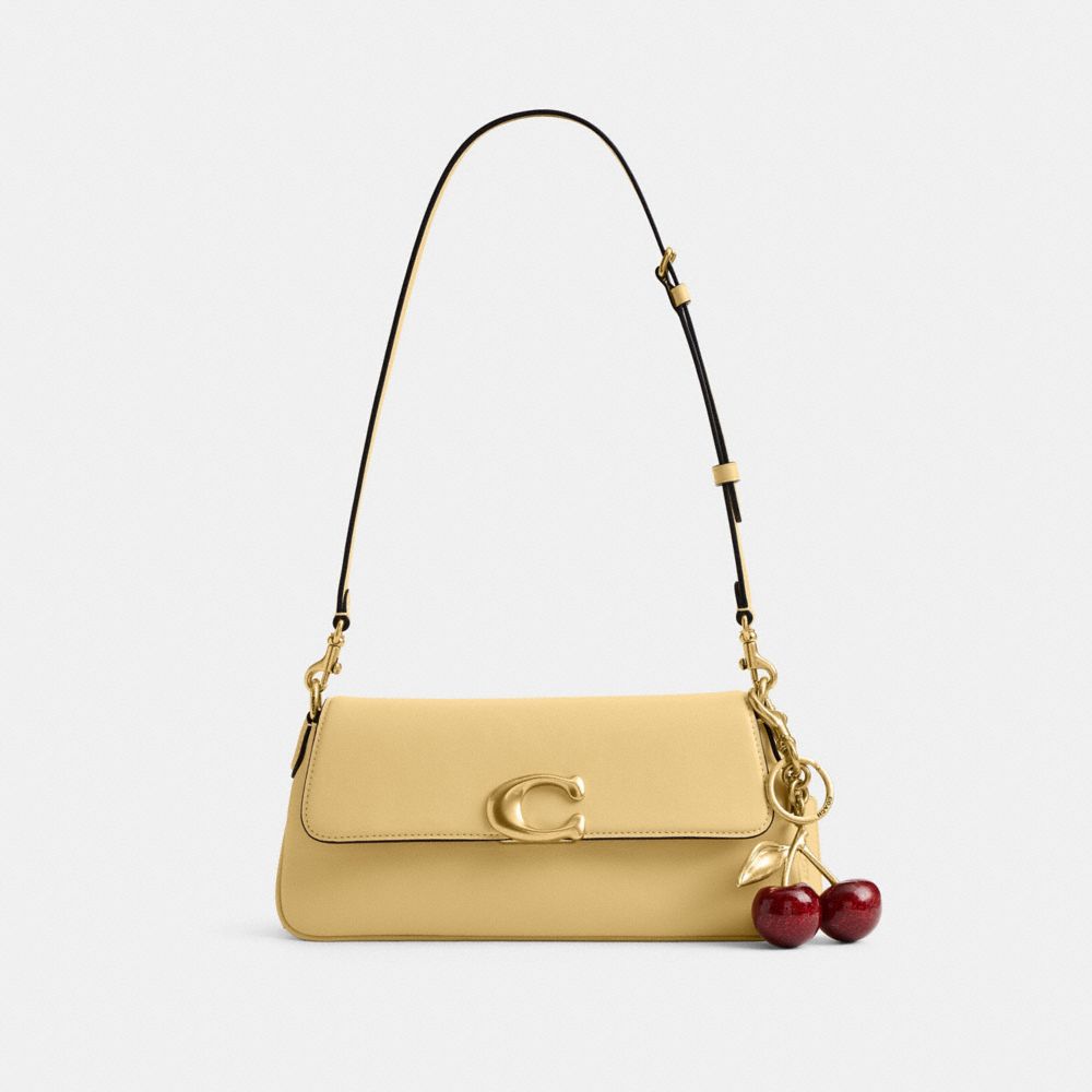 Coach Jet Shoulder Bag Brass Vanilla