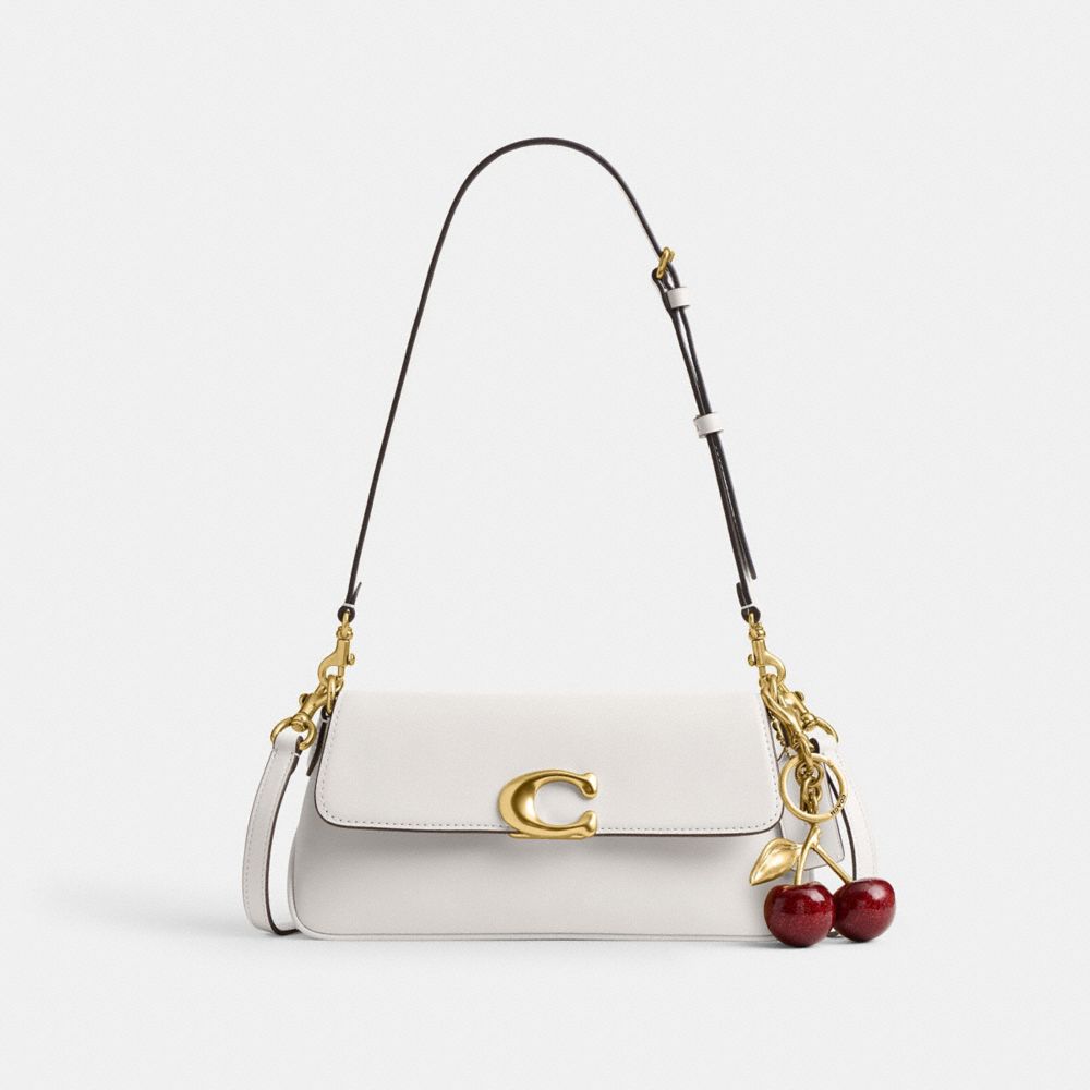 Coach Jet Shoulder Bag Brass Chalk