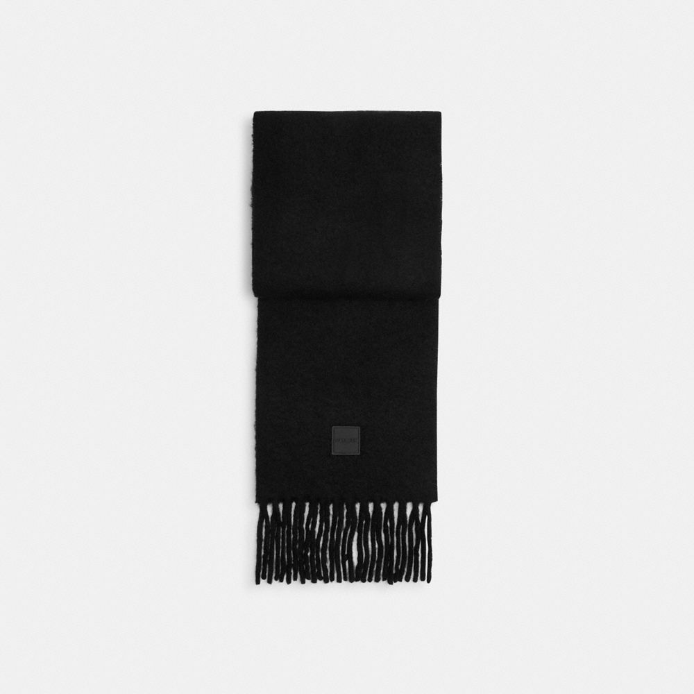 Coach Muffler With Rubber Patch Black