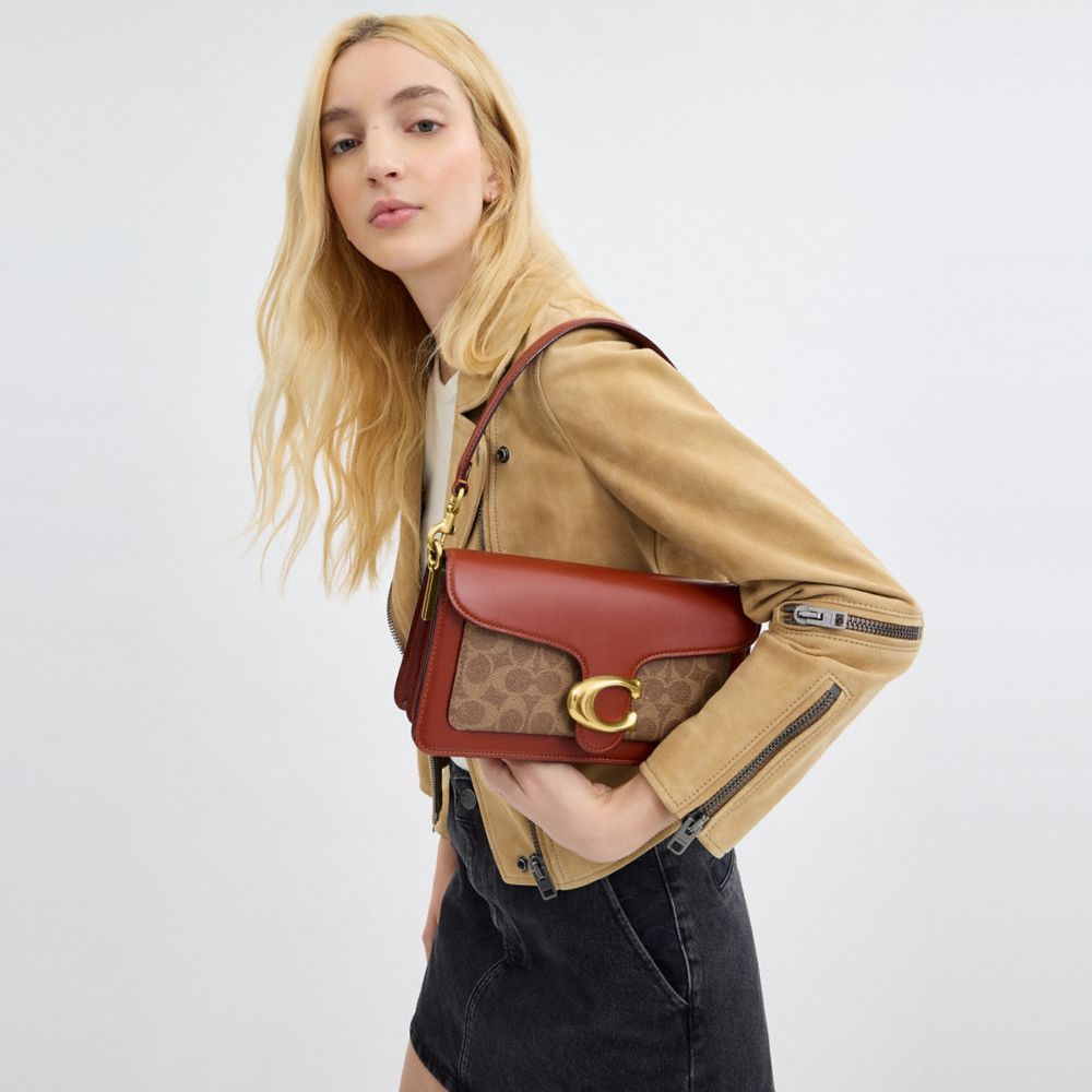 Tabby Shoulder Bag 26 In Signature Canvas