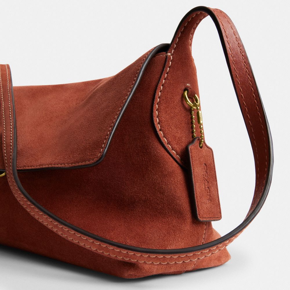 Coach Chelsea Shoulder Bag 30 Brass Clay
