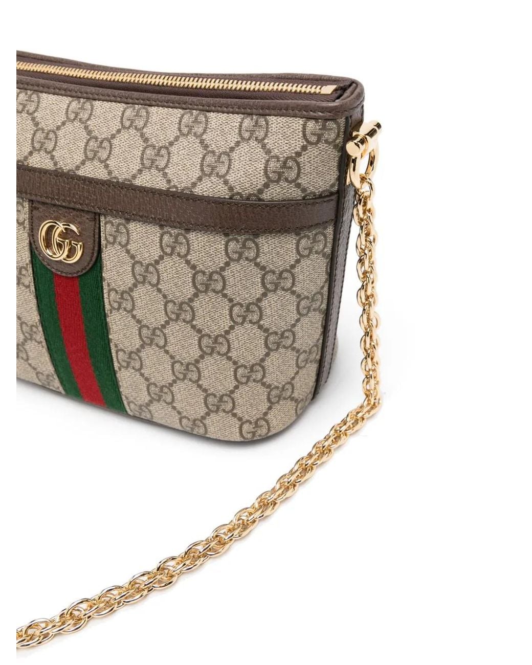 Women's Grey Mini Ophidia Gg Shoulder Bag